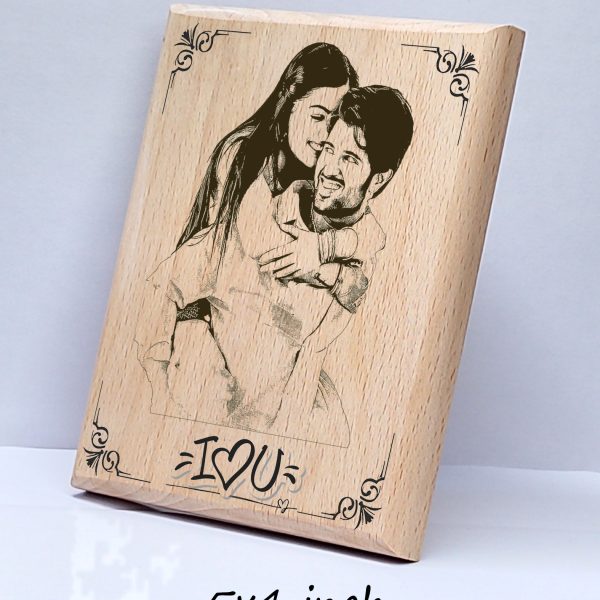 Laser Engraved Photo Frame
