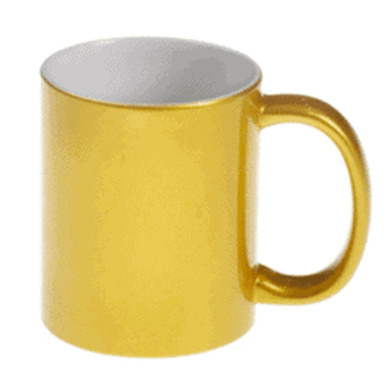 Golden mug