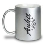 silver mug